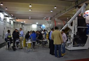 Stand LINTEC-IXON during the Concrete Show